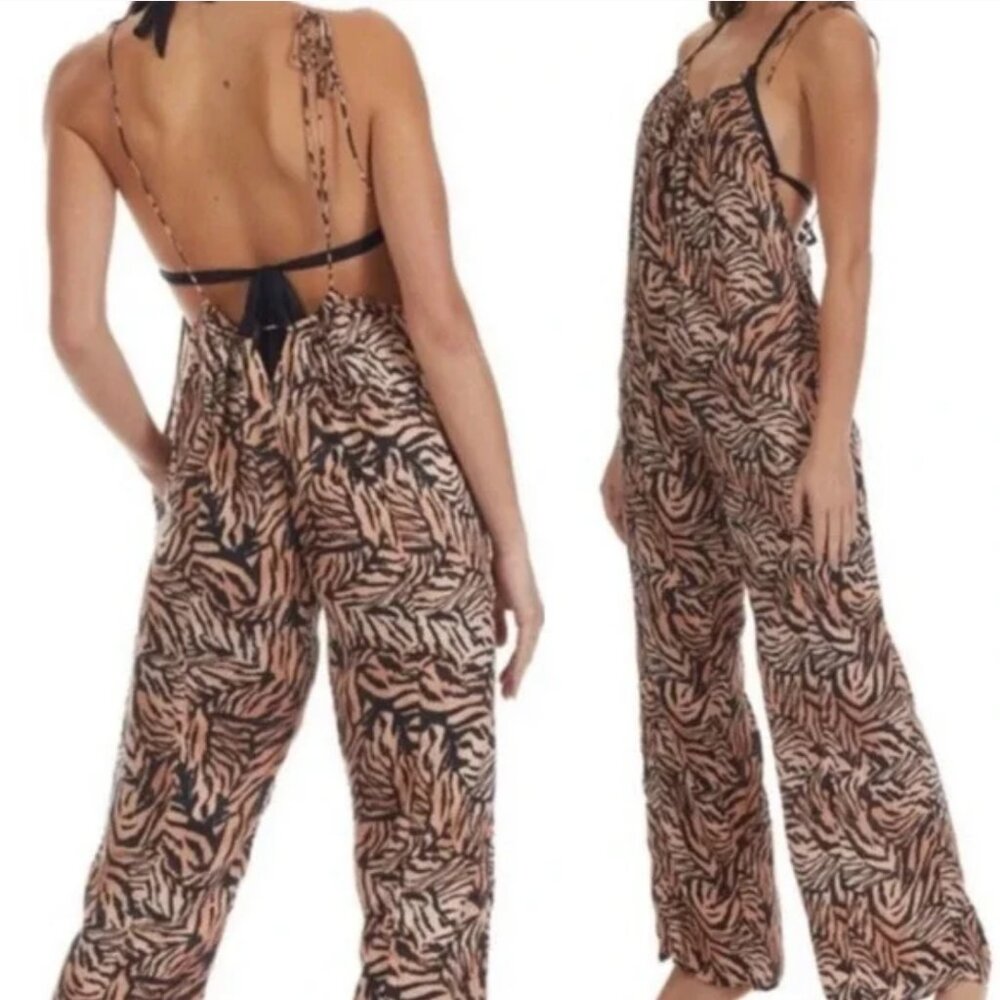 Tori Praver Athena Jumper in Tiger Cover Up